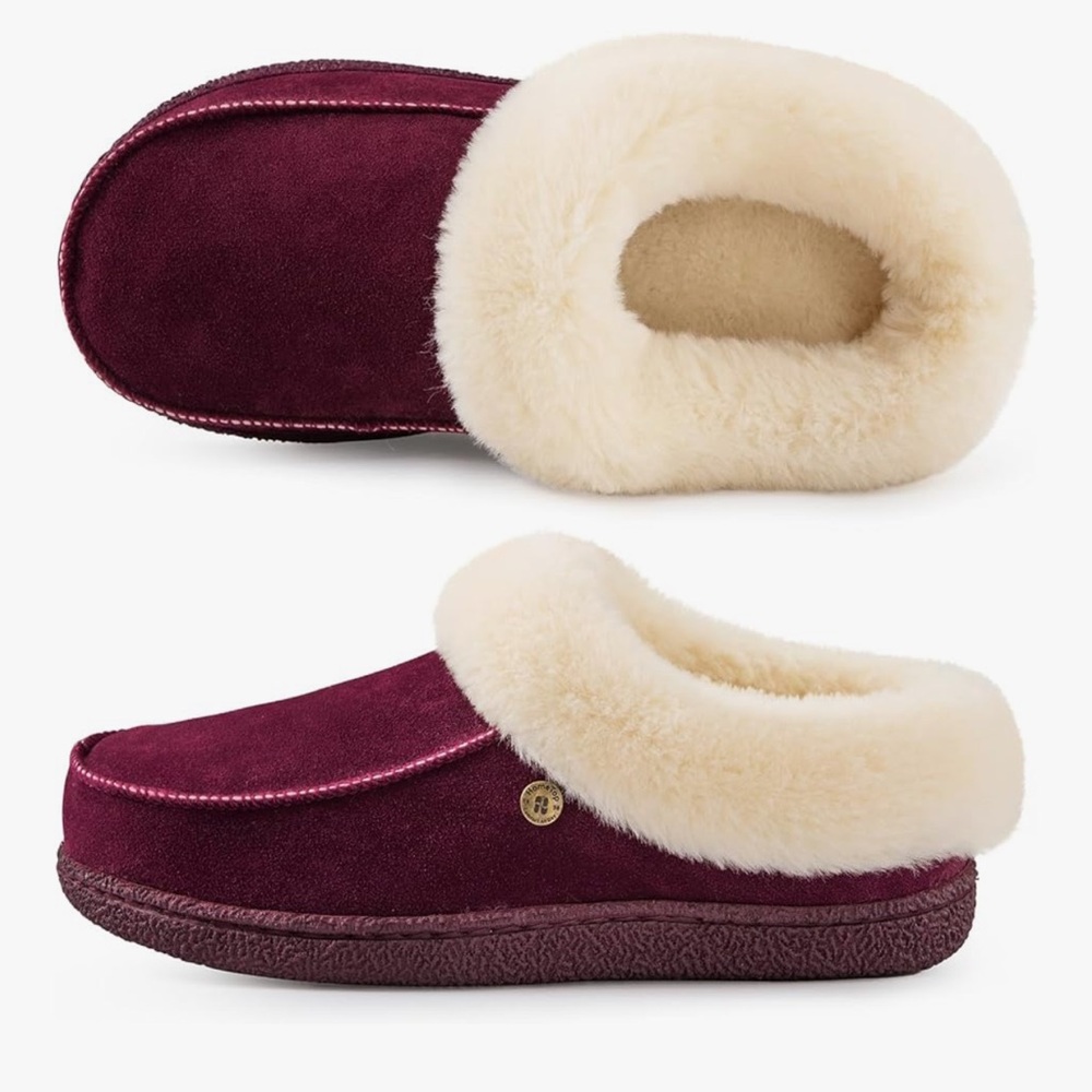 ✨BNWT - Women's Comfy Moccasin Style Memory Foam Slip on Slippers - size 11-12✨